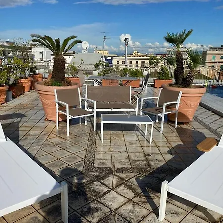 Terrazza Morghen Panoramic Rooftop Lejlighed