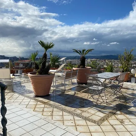 Terrazza Morghen Panoramic Rooftop Lejlighed