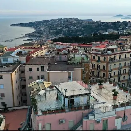 Διαμέρισμα Terrazza Morghen Panoramic Rooftop