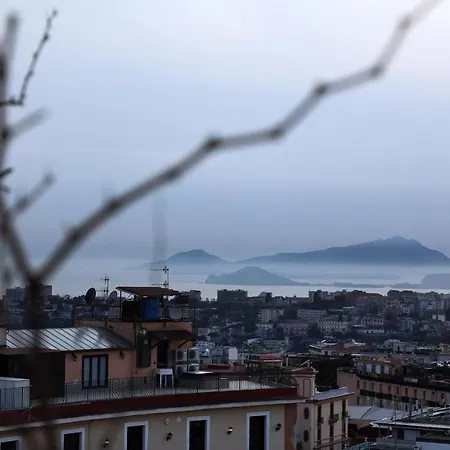 Terrazza Morghen Panoramic Rooftop Appartement Napels