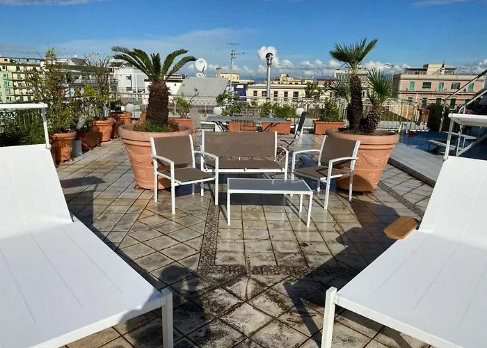 Terrazza Morghen Panoramic Rooftop 아파트