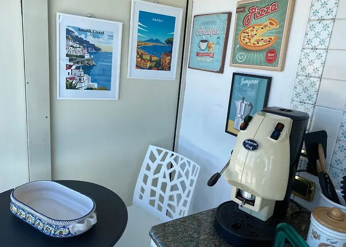 Terrazza Morghen Panoramic Rooftop 아파트 나폴리