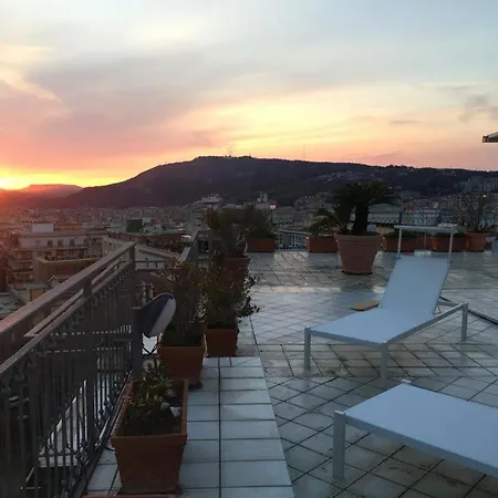 Apartment Terrazza Morghen Panoramic Rooftop Naples